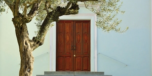 katia ponzetto portale della chiesa di milanere almese